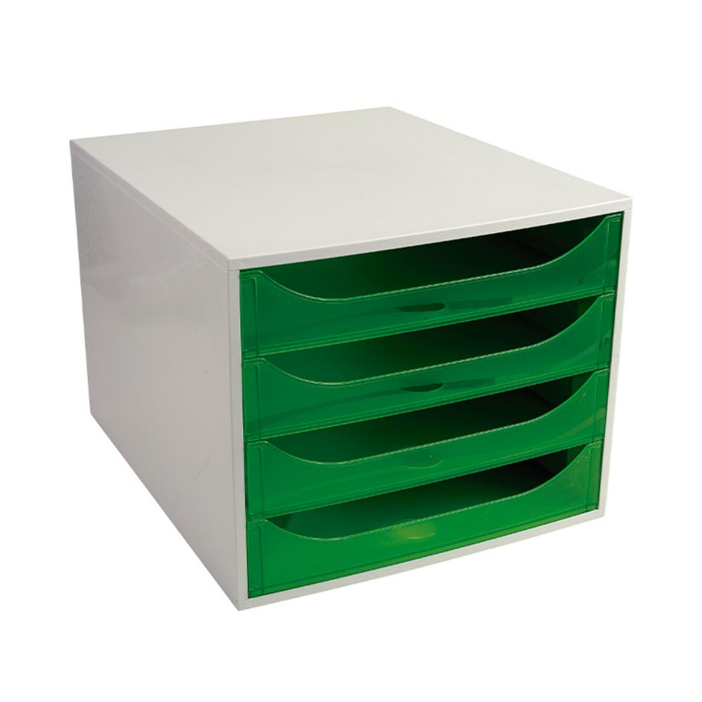 MODULO 4 CAJONES A4+ VERDE