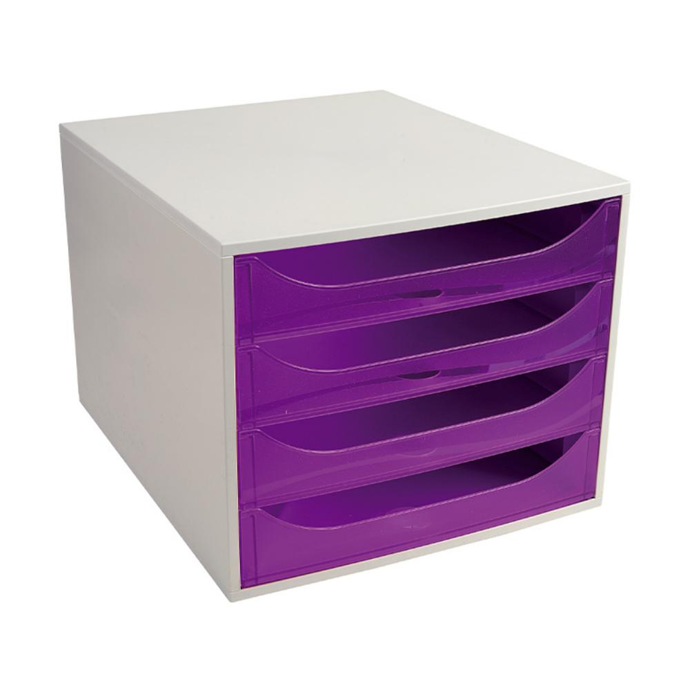 MODULO 4 CAJONES A4+VIOLETA