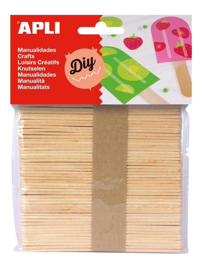 PALOS POLO ESTRECHO MADERA 50UD