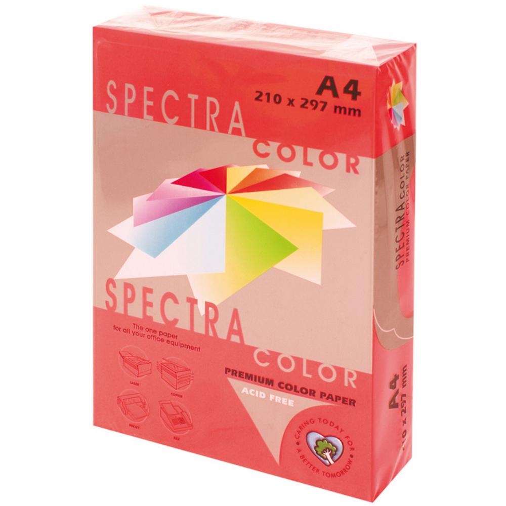 PAPEL A4 80gr 500H ROJO INTE