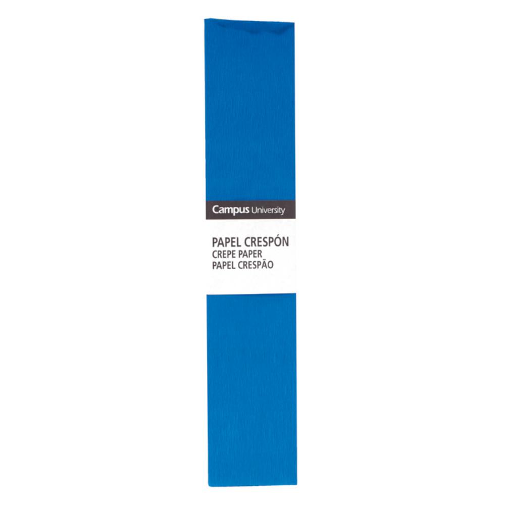 PAPEL CRESPON 50*200 AZUL COBALTO