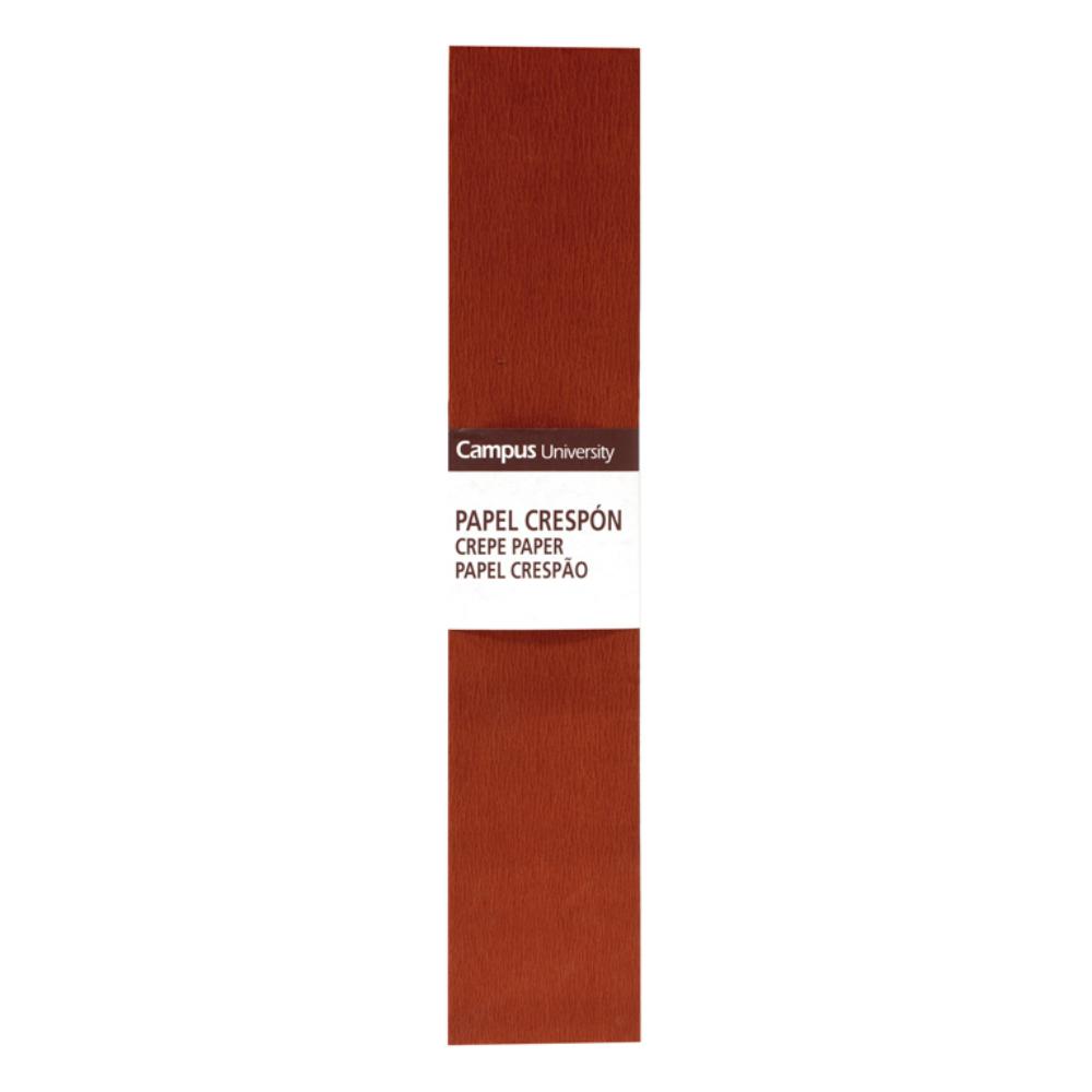 PAPEL CRESPON 50*200 MARRON OSCURO