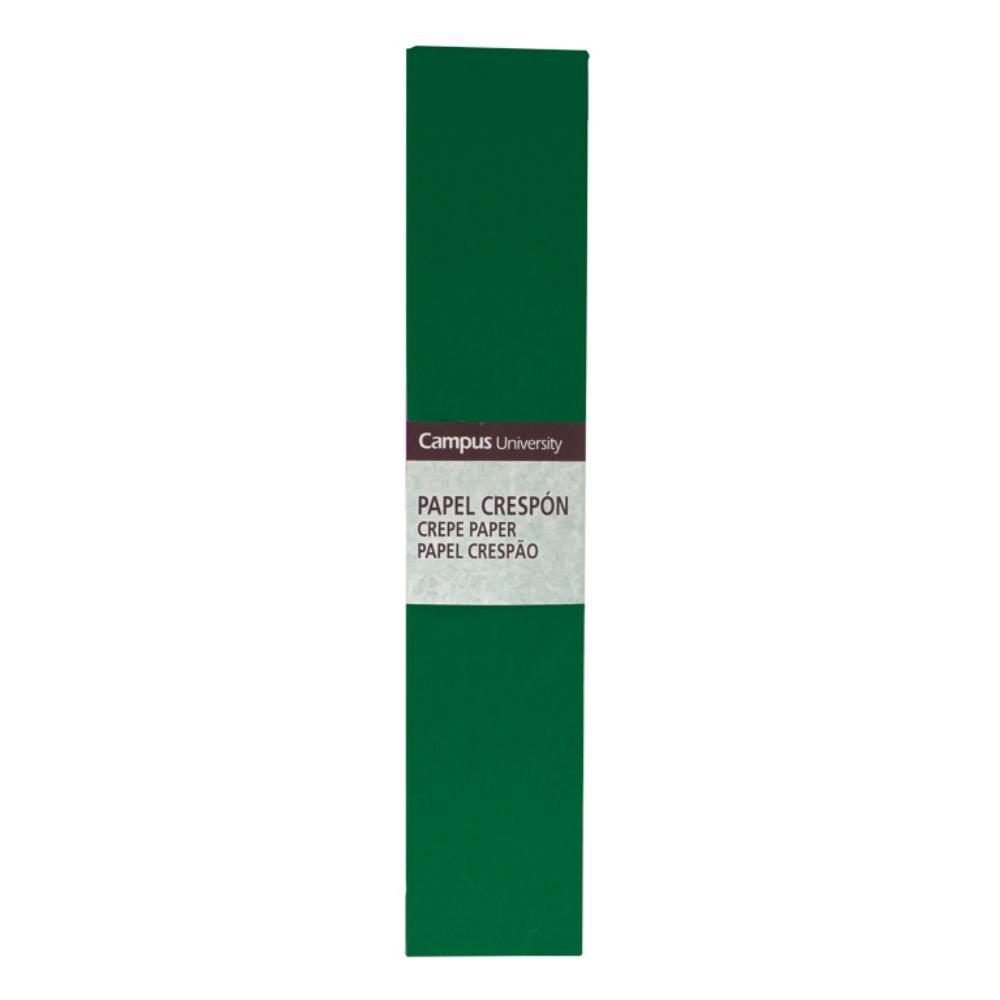 PAPEL CRESPON 50*200 VERDE OSCURO