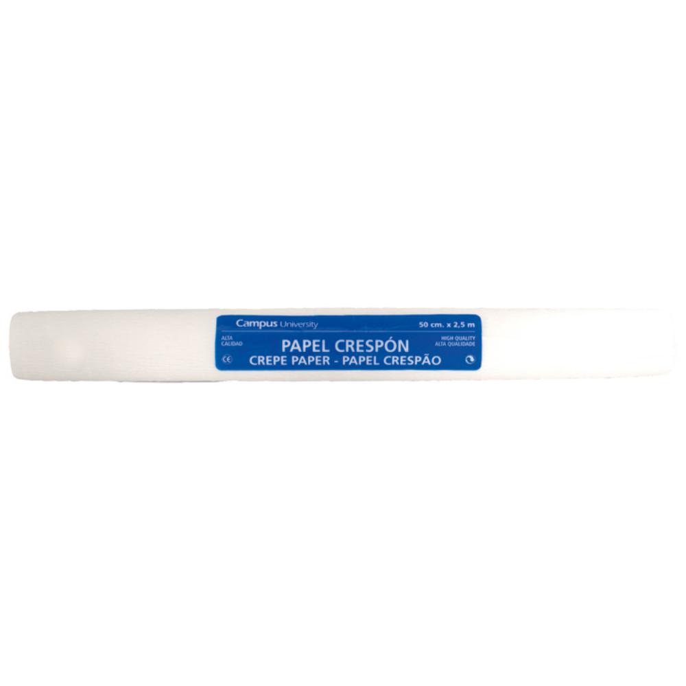 PAPEL CRESPON 50*250 BLANCO