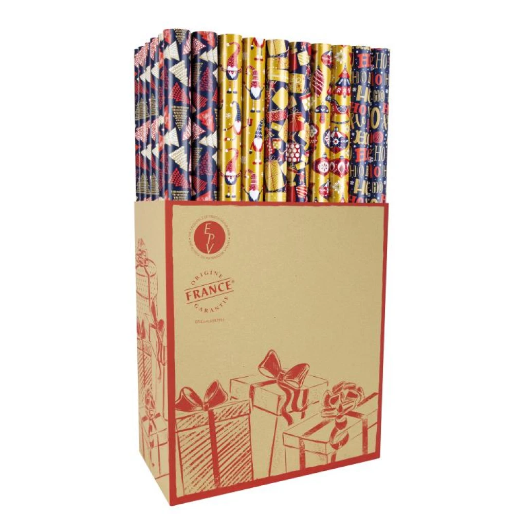 PAPEL DE REGALO 0,70X2M XMAS2M
