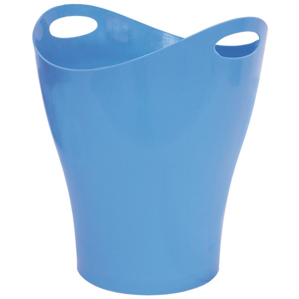 PAPELERA OVAL AZUL 2191