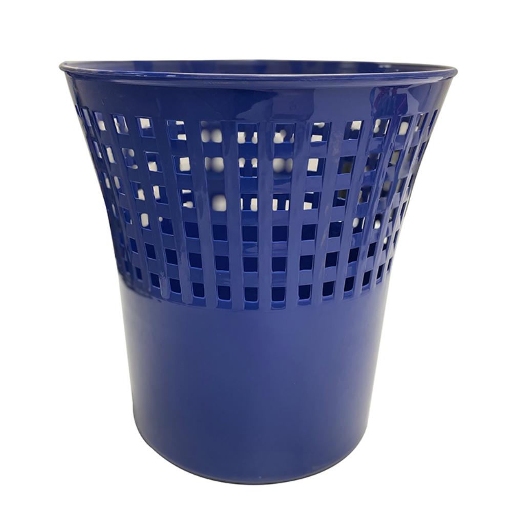 PAPELERA REDONDA AZUL 2864