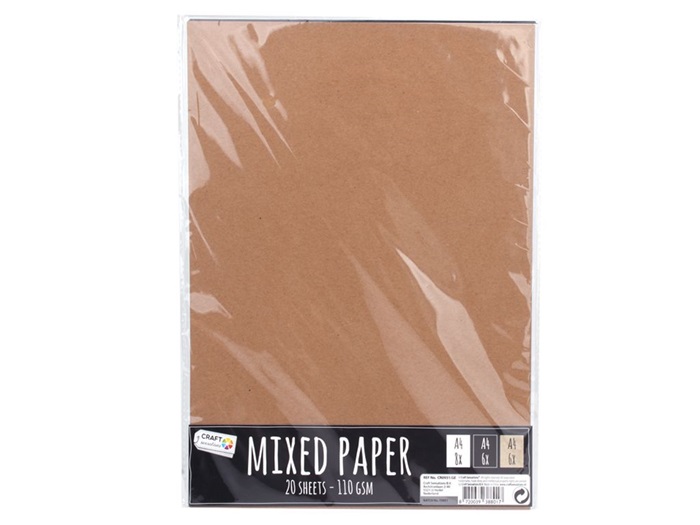 PAPELES MIXTOS A4 20H.110 GRS.