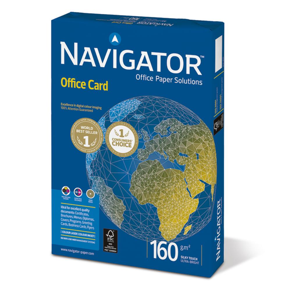 PAPEL FOTOC.A4 160gr NAVI.250H
