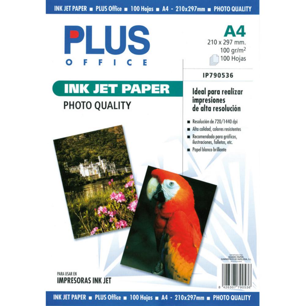 PAPEL INKJET A4 100gr 100H