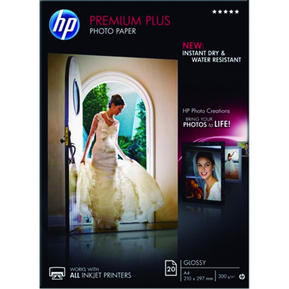 PAPEL PHOTO HP A4 PRE.300G 20H