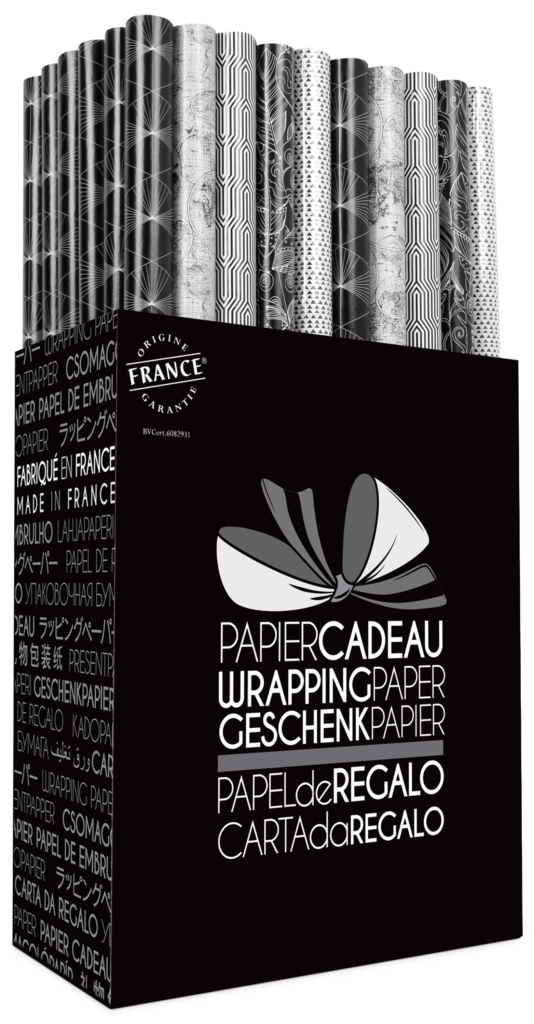 PAPEL REGALO 0,70X2M BW2M T.T. (60ud)