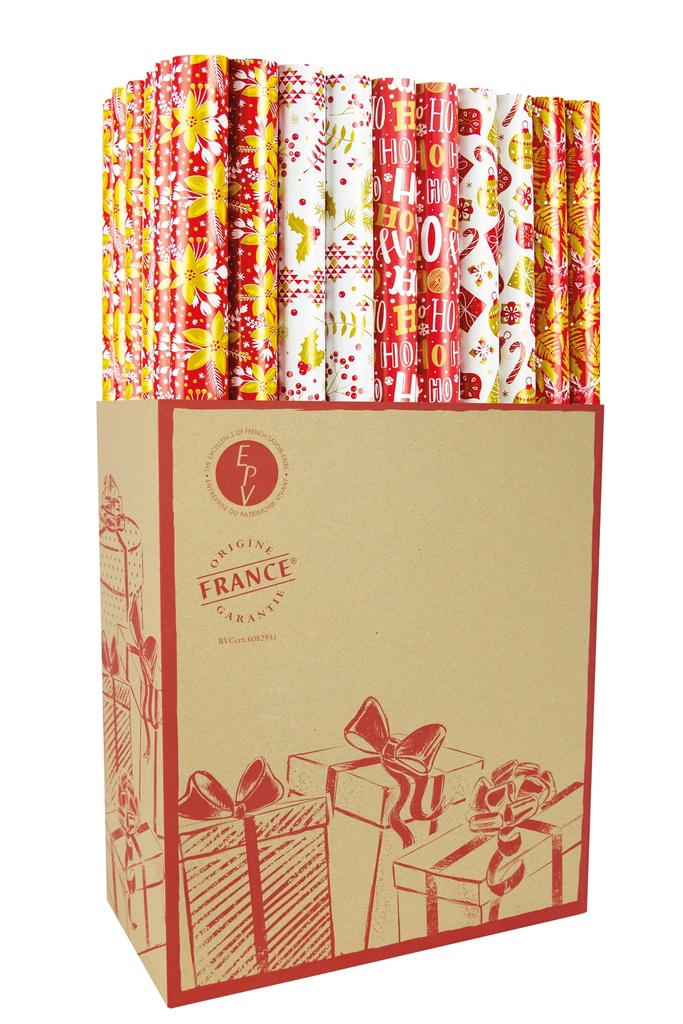 PAPEL REGALO 0,70X2M NB2M NAVIDAD (60ud)