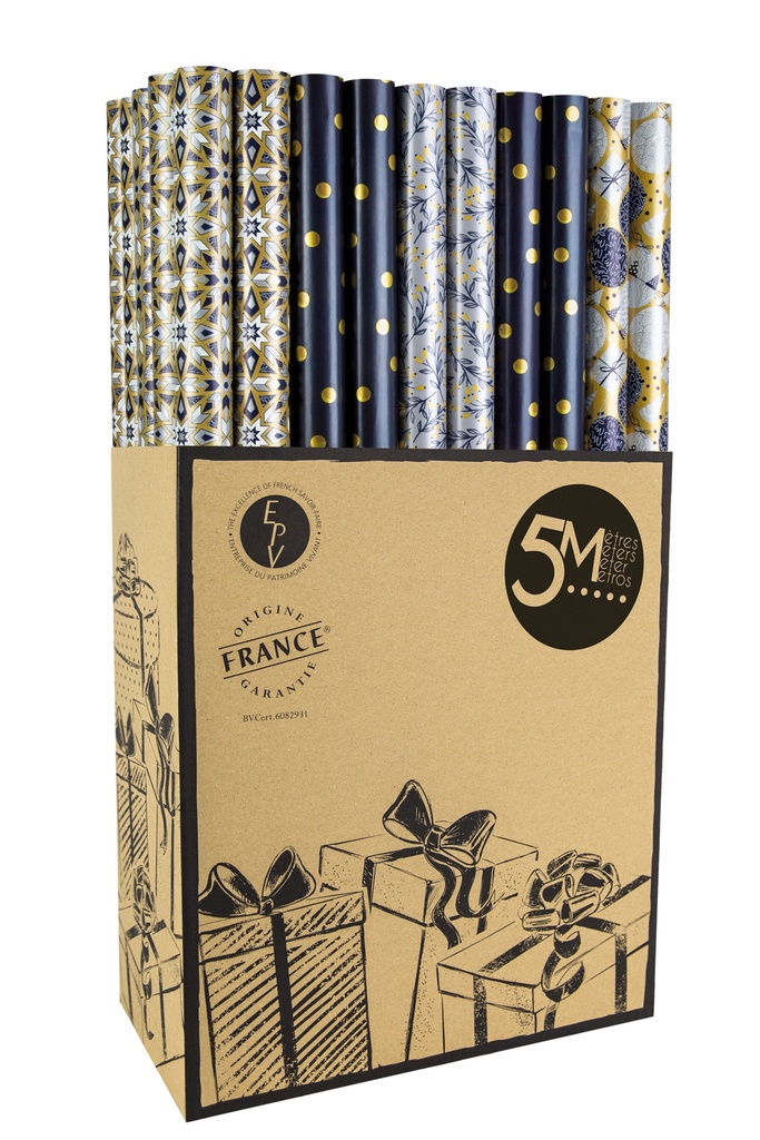 PAPEL REGALO 0,70X5MTRS LP5M T.T. (50u)