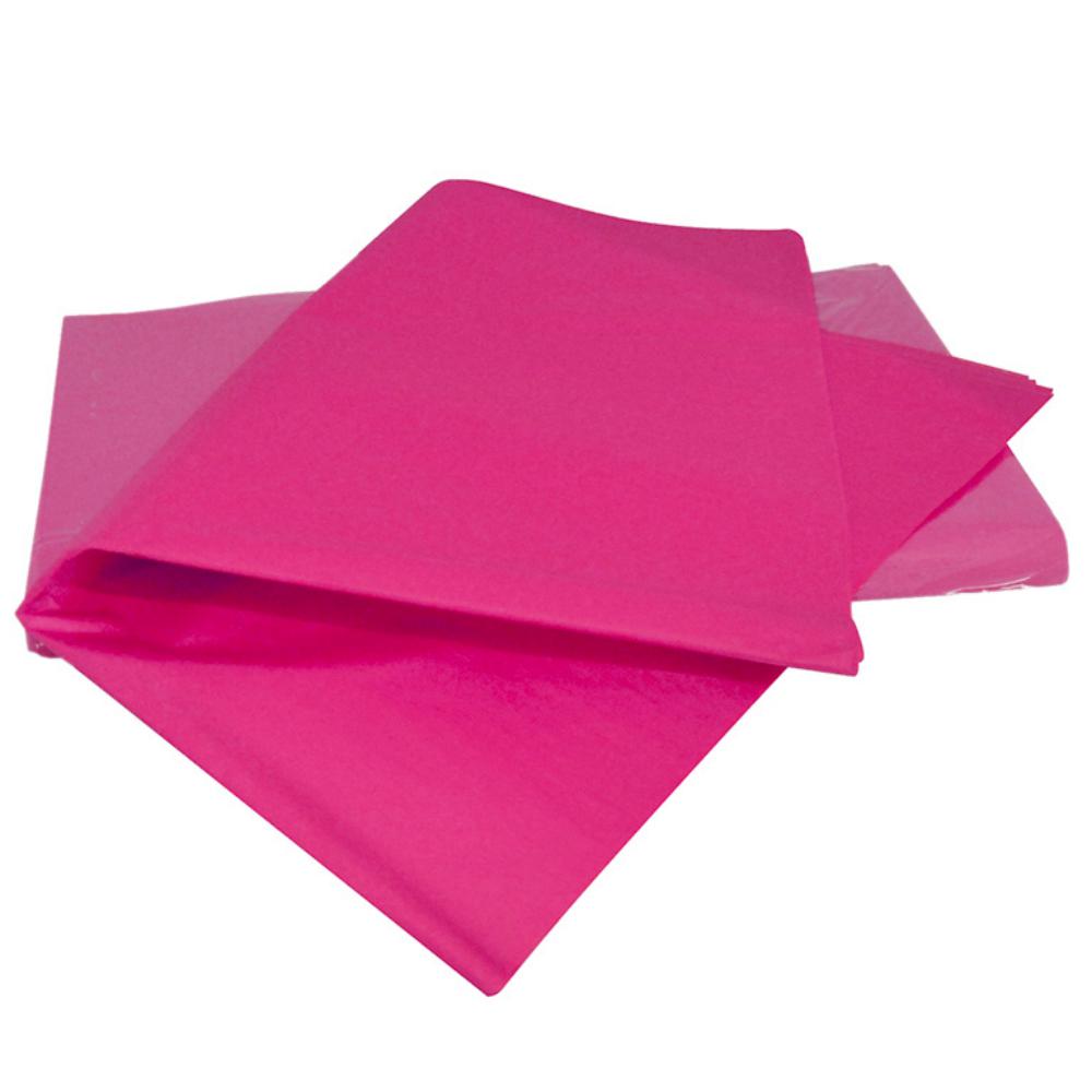 PAPEL SEDA ROSA OSCURO MAKRO 25H