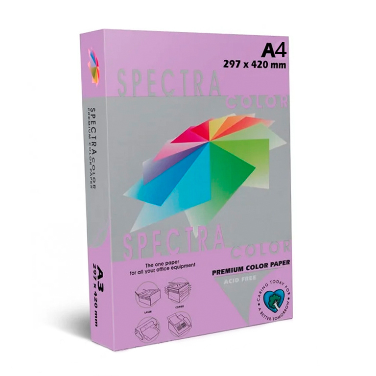 PAPEL SPECTRA A4 80GR 500H VIOLETA