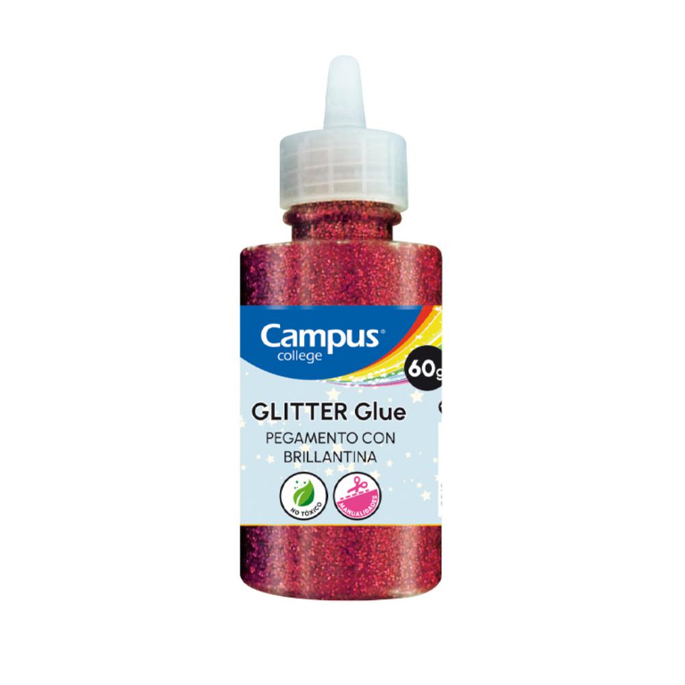 PEGAMENTO GLITTER 60 GR. ROJO