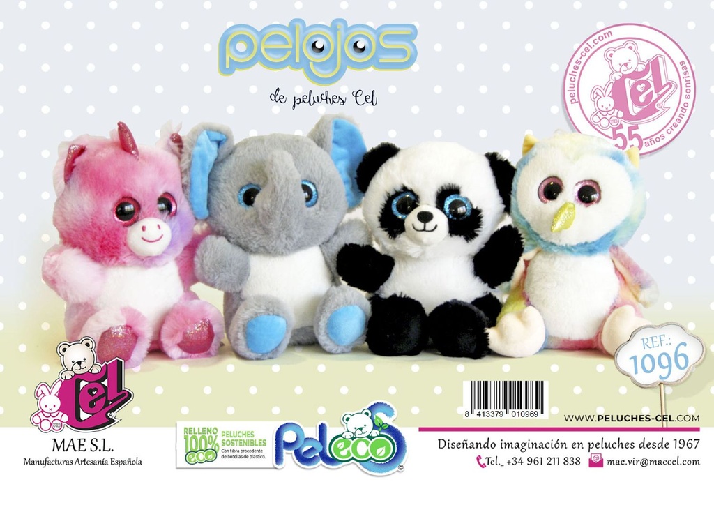 PELUCHES PELOJOS SURTIDOS