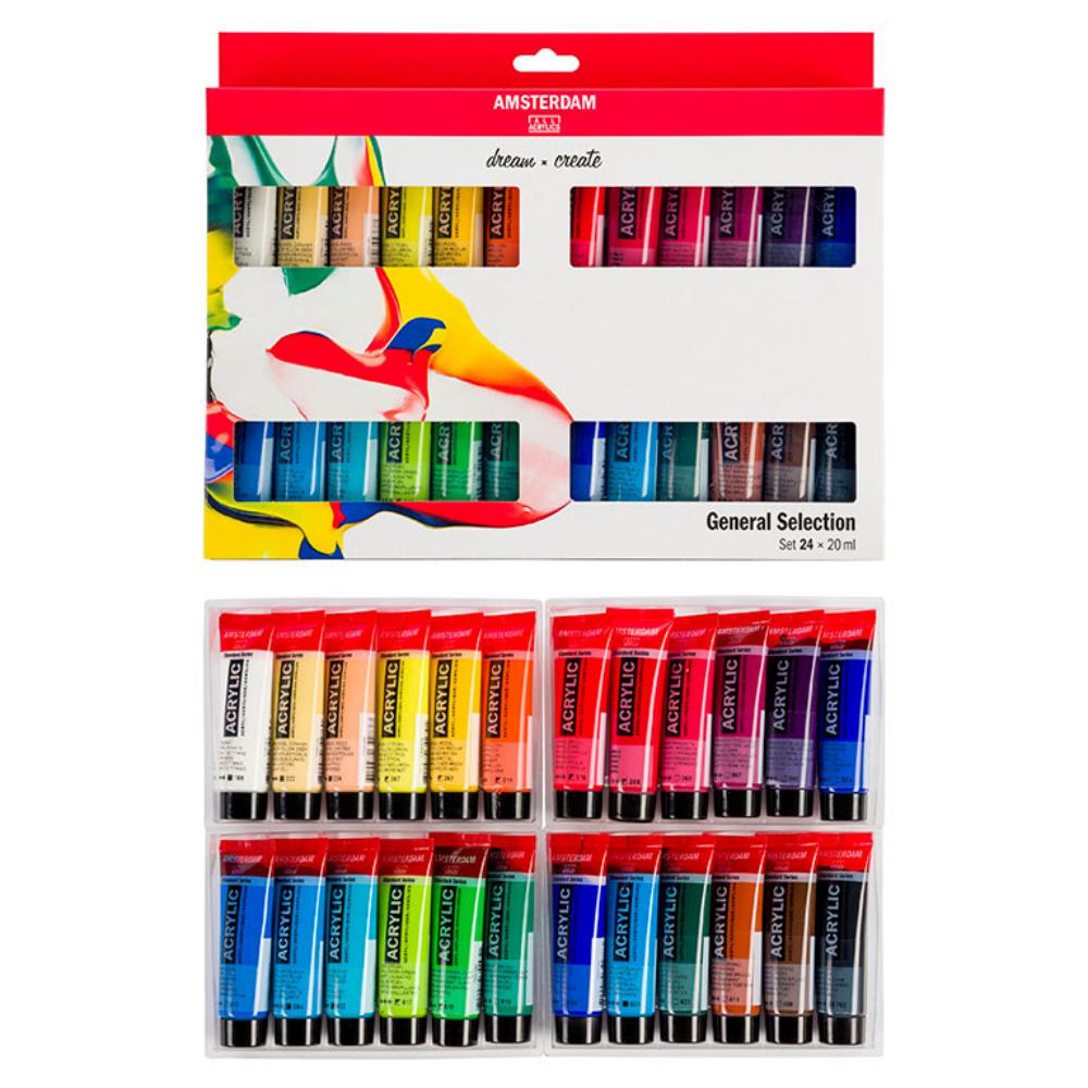 PINTURA ACRILICA AMSTERDAM 24 COL