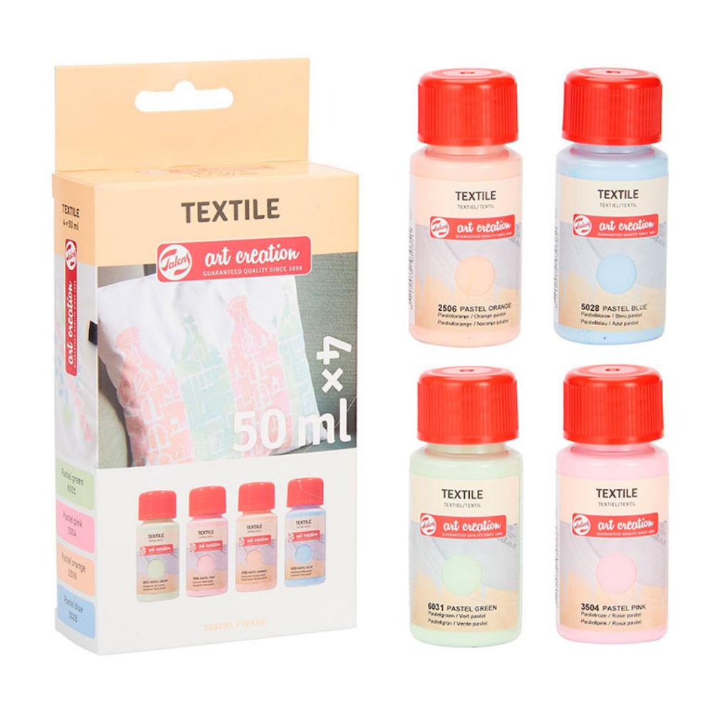 PINTURA TALENS TELA 50ML PASTEL