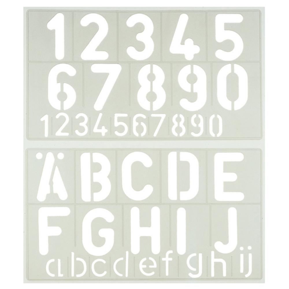 PLANTILLA NORMOGRAFO 50mm.