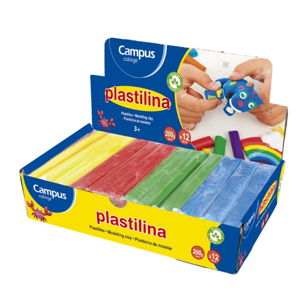 PLASTILINA 71 MAKRO 4 COLORES