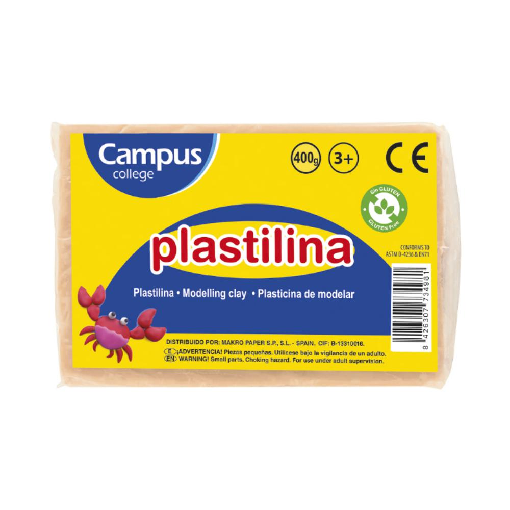PLASTILINA GRANDE 400G CARNE