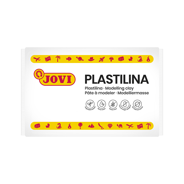 PLASTILINA JOVI 72 BLANCA