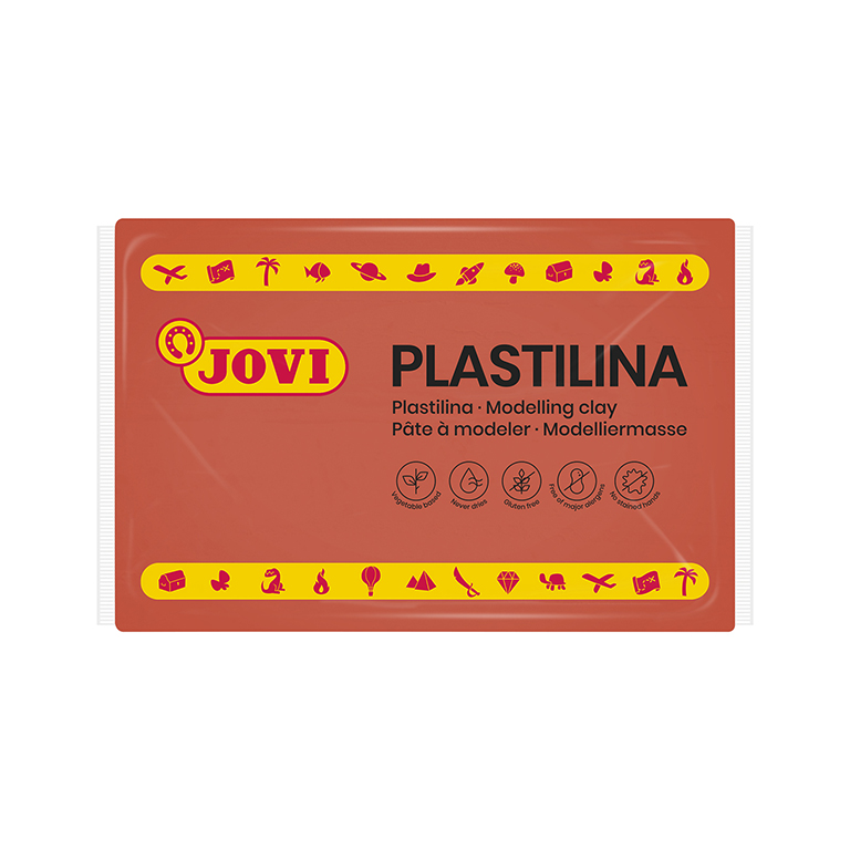 PLASTILINA JOVI 72 MARRON