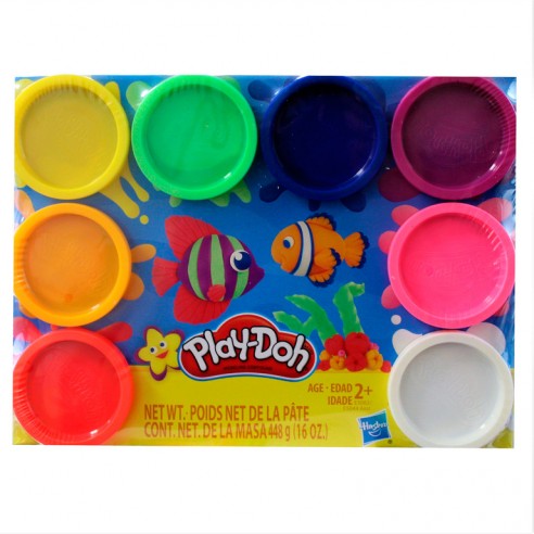 PLAY-DOH PACK 8 BOTES E5044