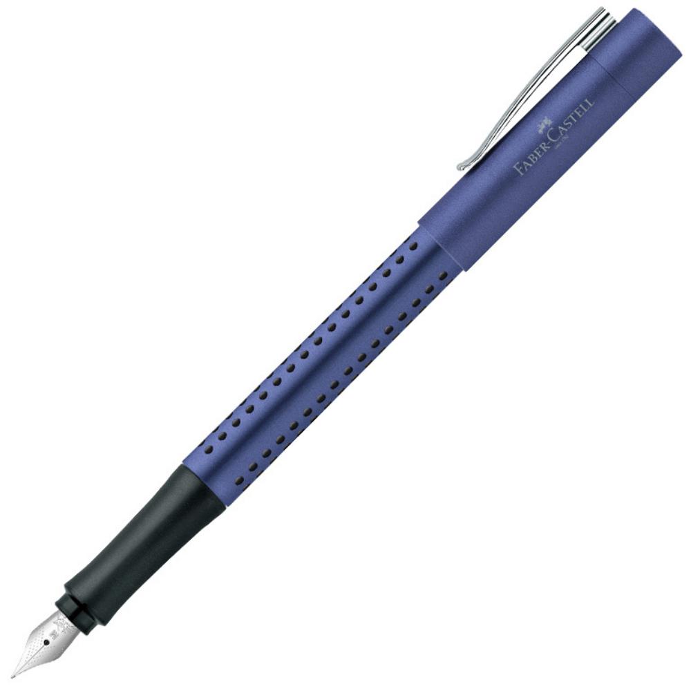 PLUMA FABER GRIP 2011 AZUL MET
