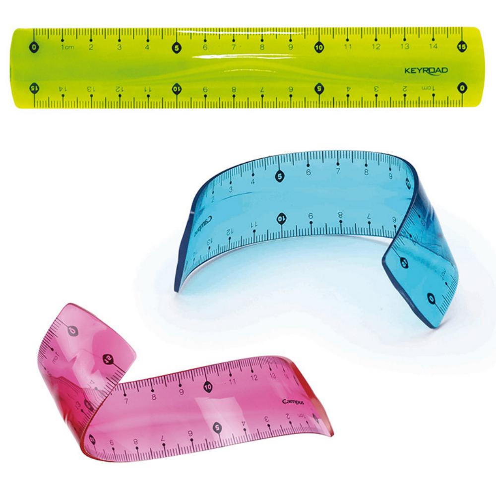 REGLA CAMPUS FLEXIBLE 15CM.