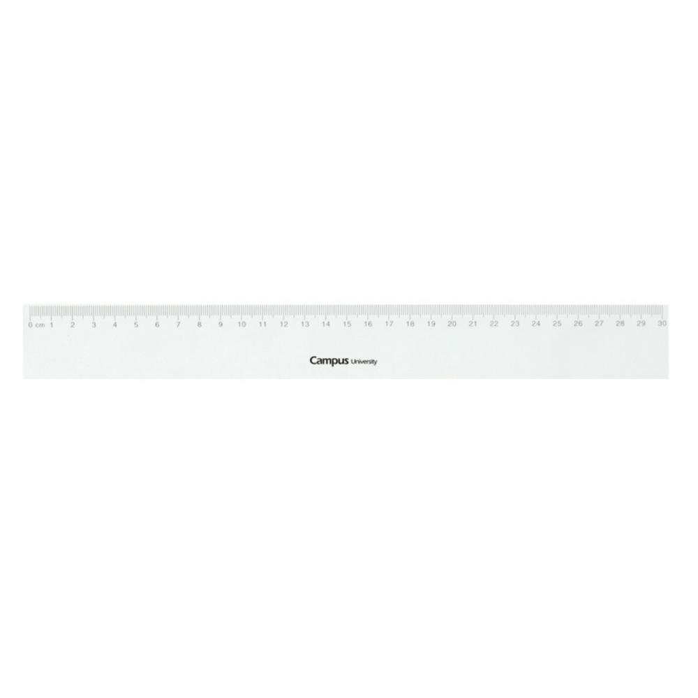 REGLA CAMPUS UNIVERSITY PLASTICO 30 CM.