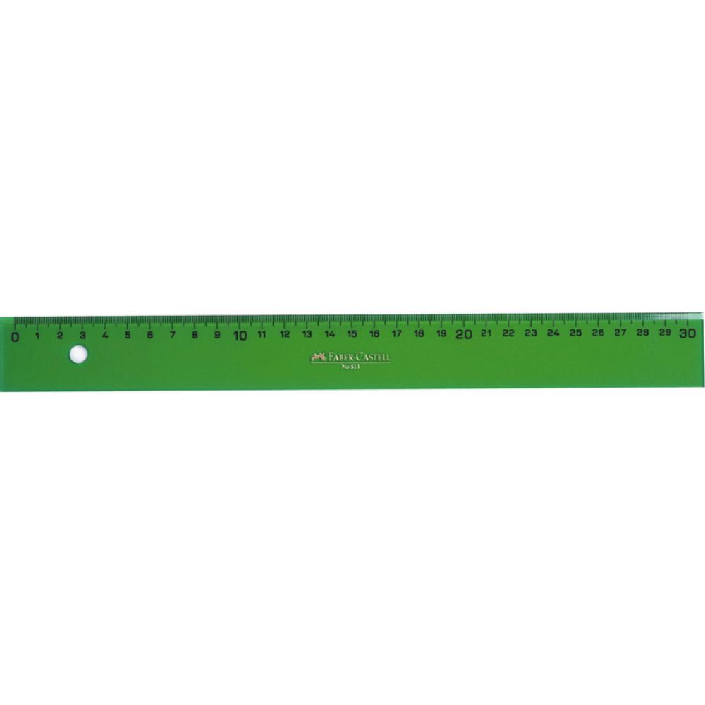 REGLAS FABER CASTELL VERDE DE 40 CM