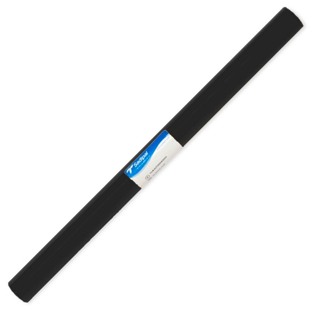 ROLLO PAPEL ADHESIVO NEGRO 0.50X3