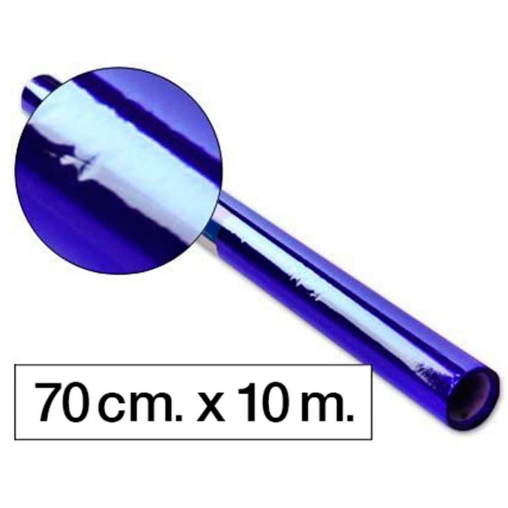 ROLLO PAPEL CELOFAN CONT.AZUL