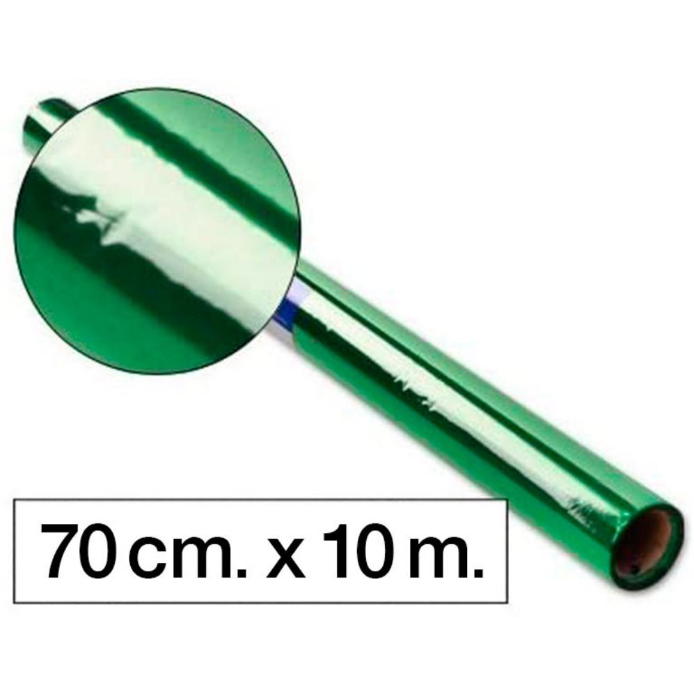 ROLLO PAPEL CELOFAN CONT.VERDE