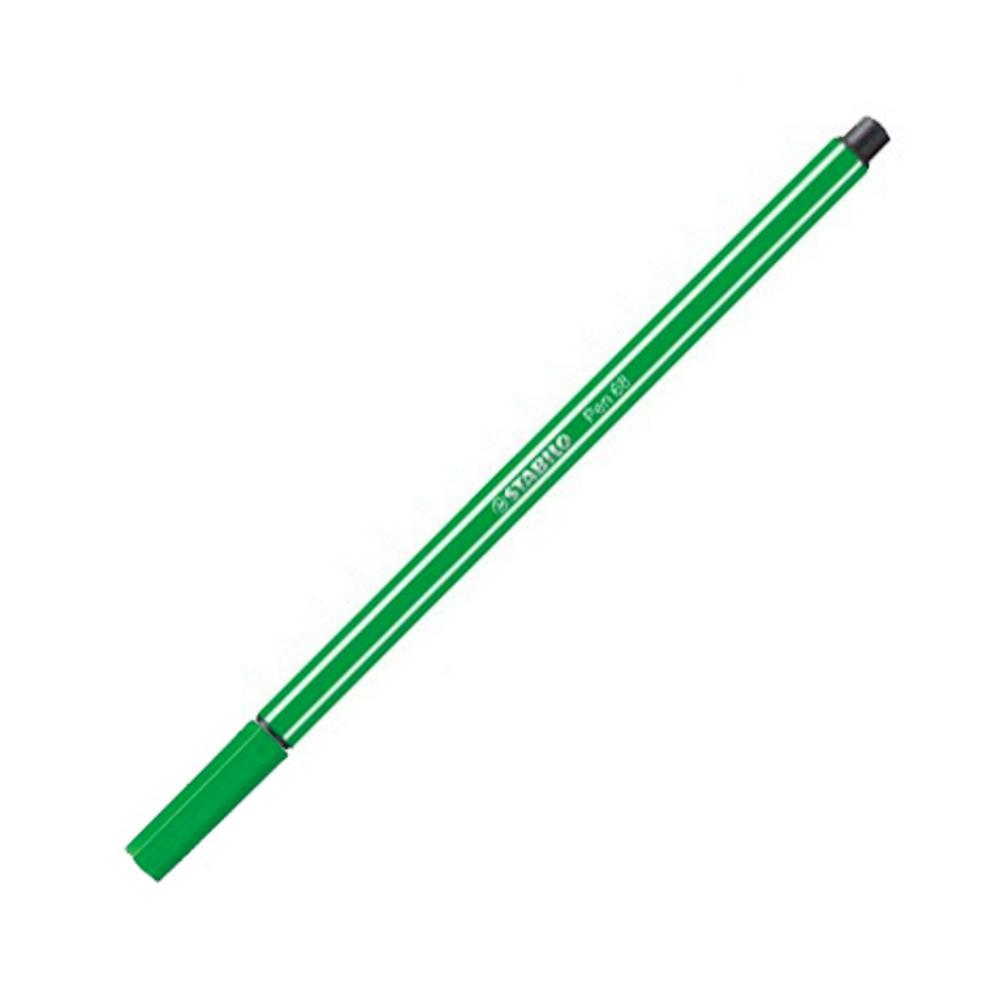 ROTULADOR PUNTA FIBRA STABILO PEN-68 VERDE