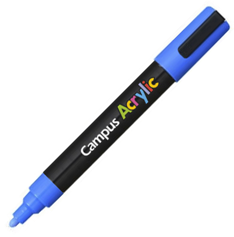 ROTULADOR CAMPUS ACRYLIC AZUL