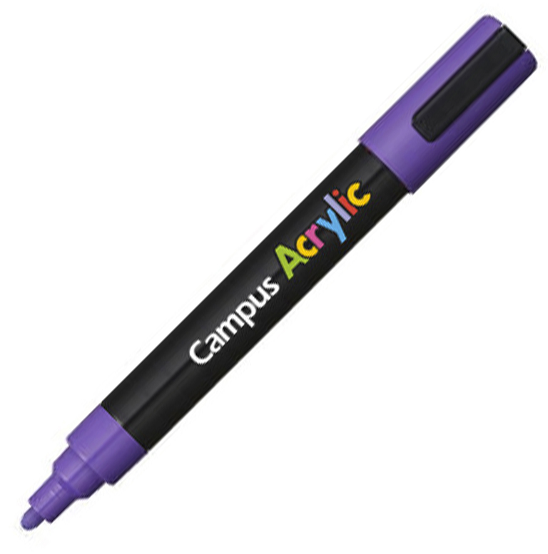 ROTULADOR CAMPUS ACRYLIC 2.5MM VIOLETA