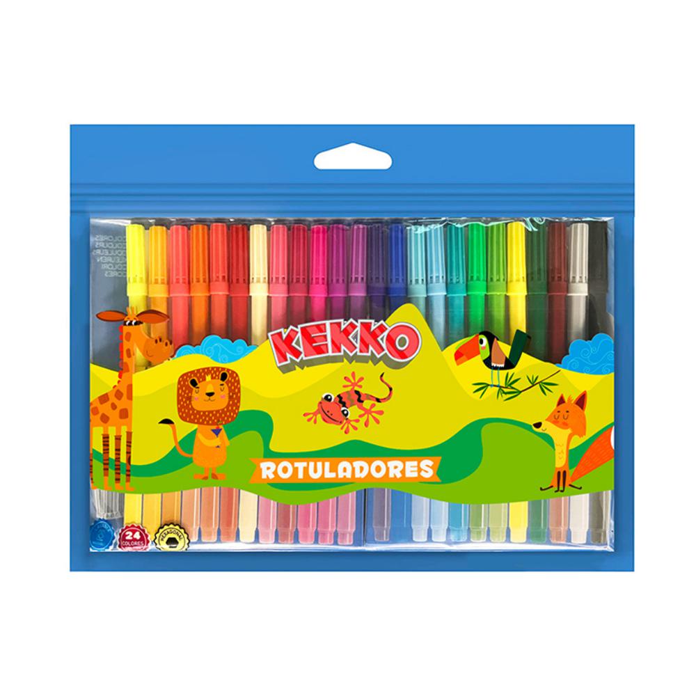 ROTULADOR CAMPUS KEKKO 24 COLORES