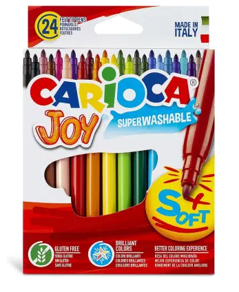 ROTULADOR CARIOCA 24COL. JOY