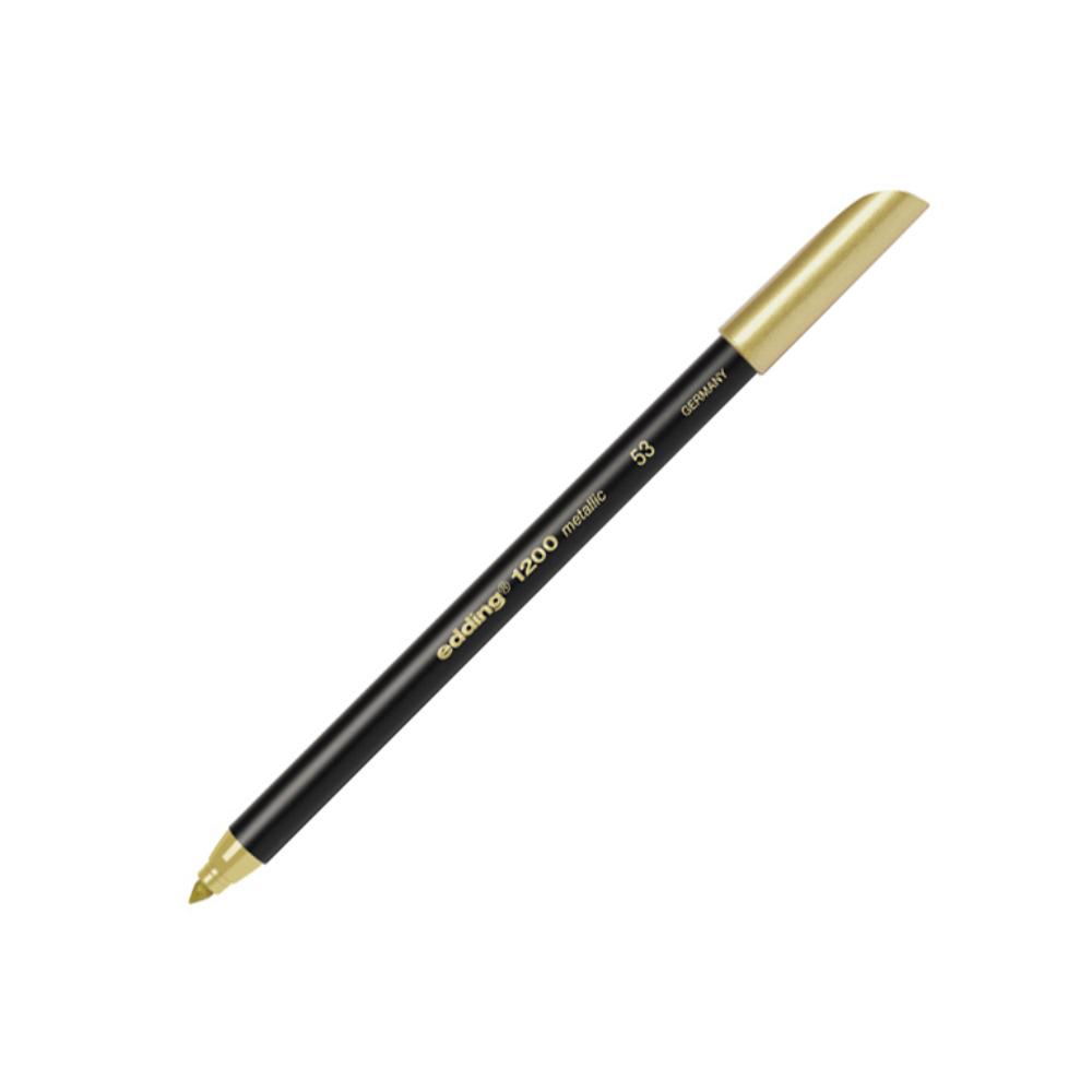 ROTULADOR PUNTA FIBRA EDDING 1200 ORO