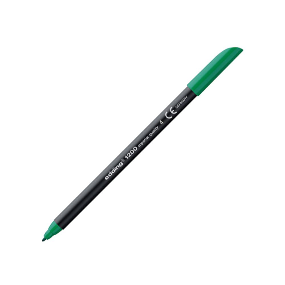 ROTULADOR PUNTA FIBRA EDDING 1200 VERDE