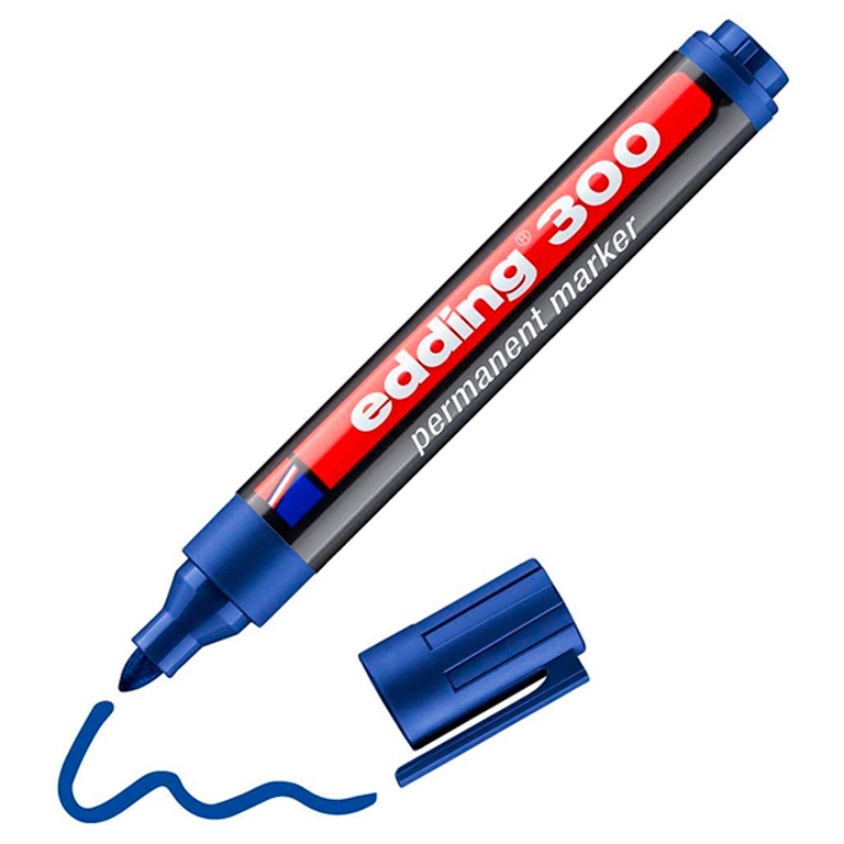 ROTULADOR EDDING 300 AZUL