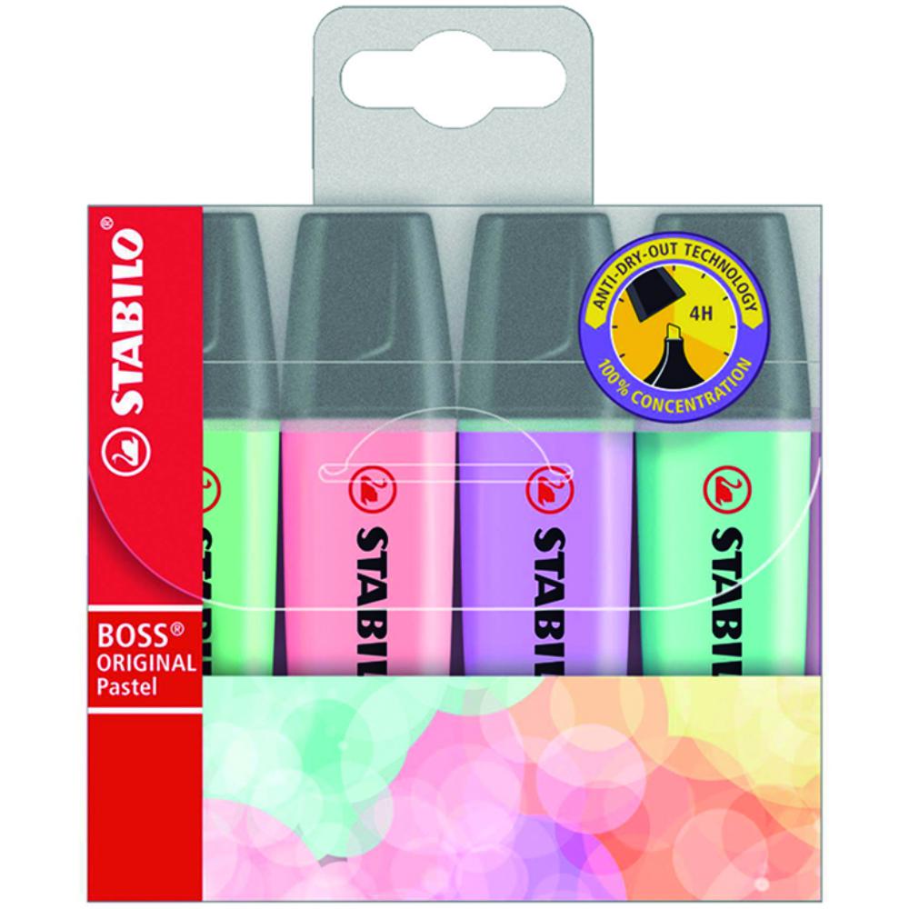 ROTULADOR FLUOR.STABILO 4 COL 70/4-2