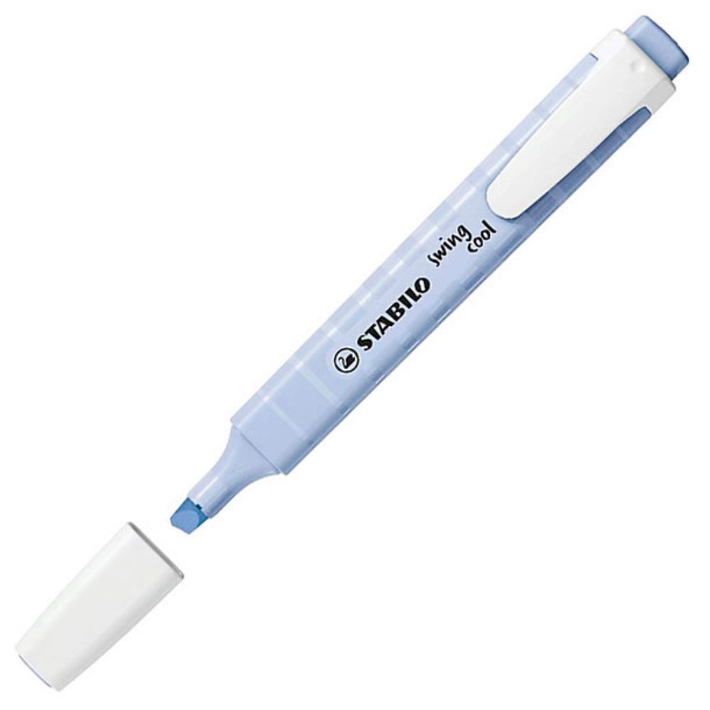 ROTULADOR FLUORESCENTE STABILO SWING COOL AZUL NUBLADO