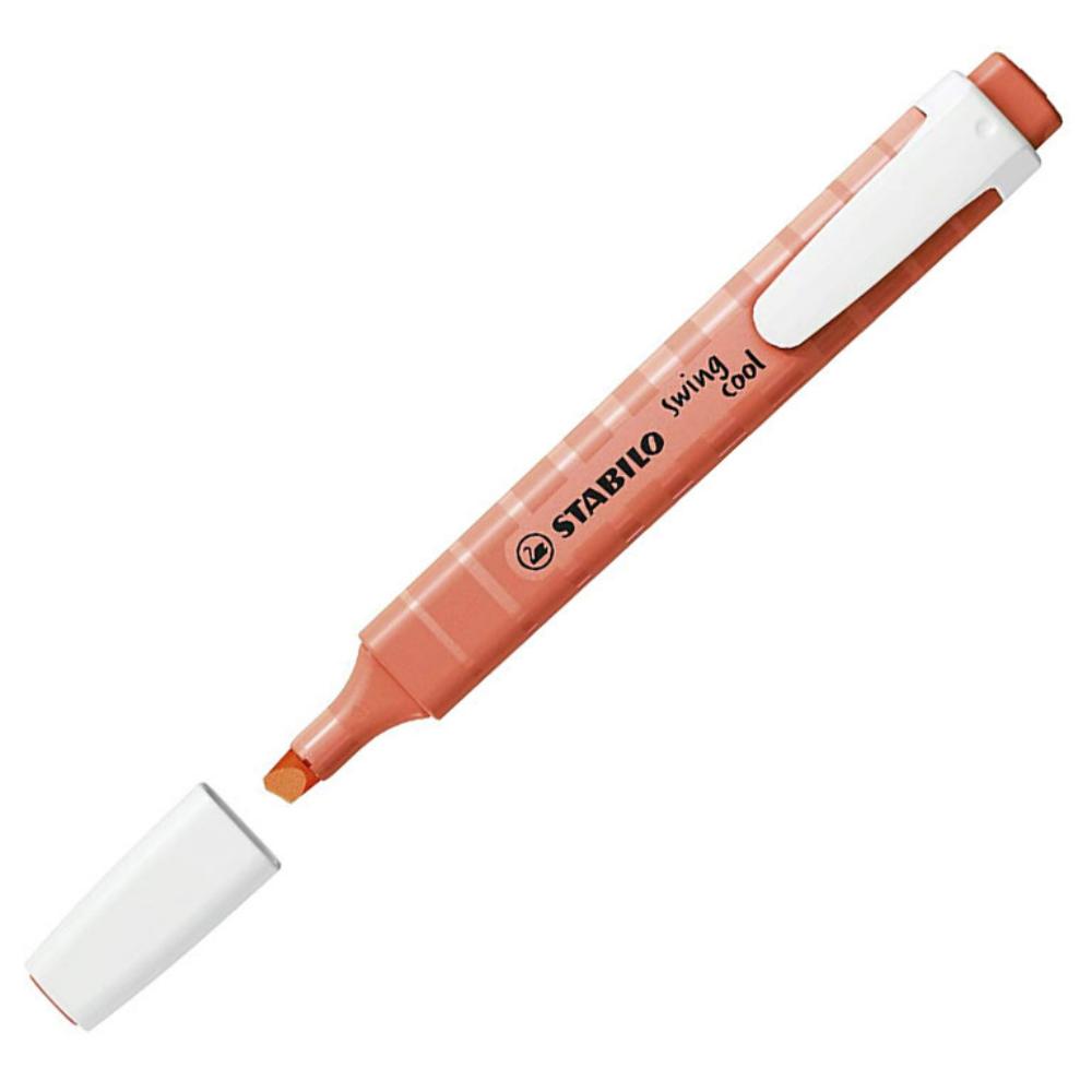 ROTULADOR FLUORESCENTE STABILO SWING COOL CORAL MELOSO
