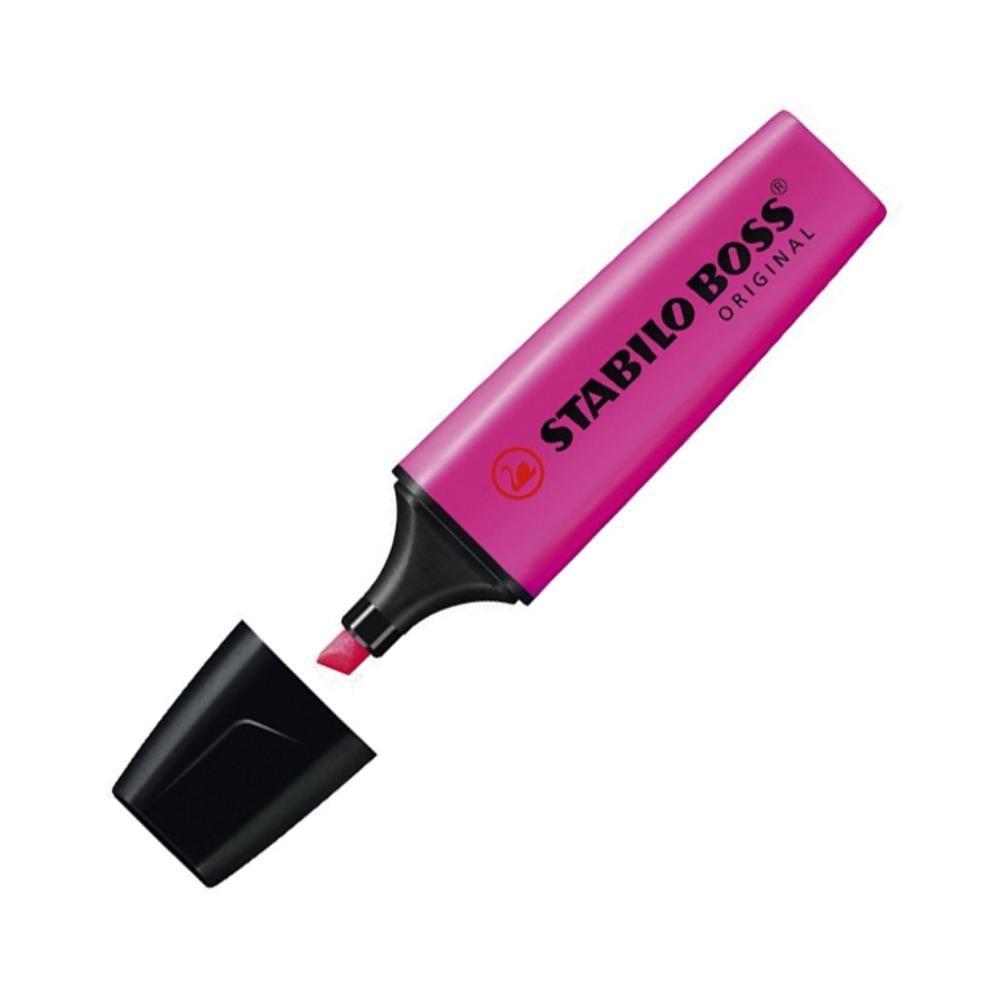 ROTULADOR FLUOR.STABILO LILA