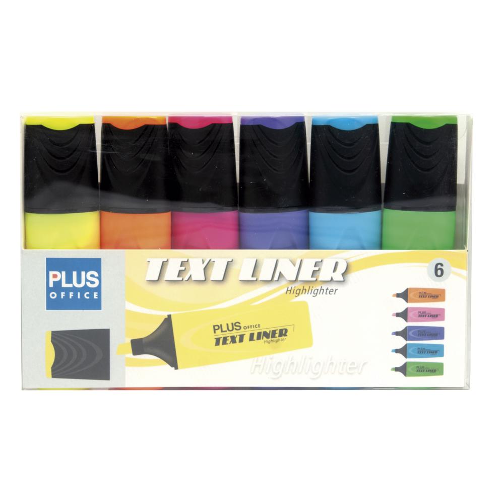 ROTULADOR FLUOR.TEXTLINER NORM. 6UD